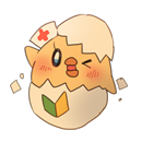看護部イメージキャラクター　ひなちゃん